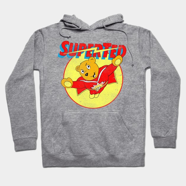 Superted Vintage Hoodie by morbinhood